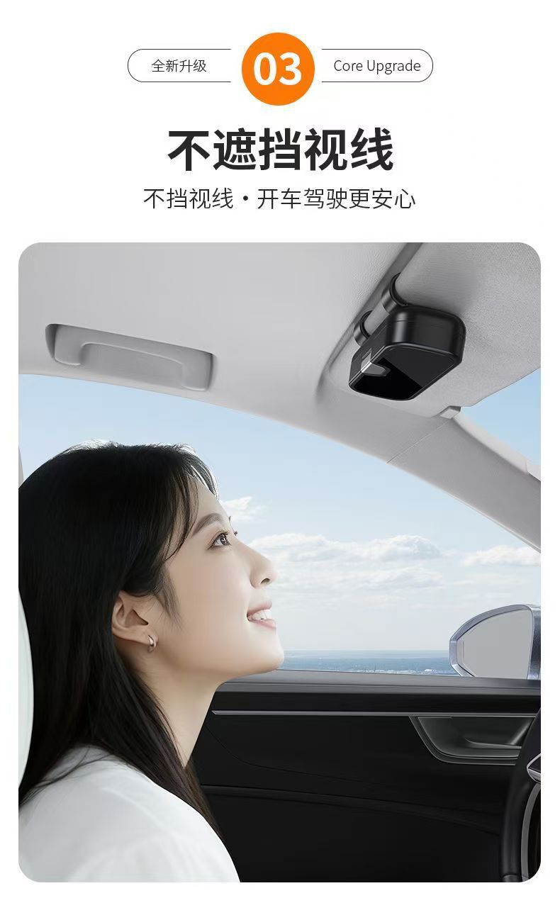 Car Sun Visor Sunglasses and Glasses Case, Glasses Clip Storage Box, Specifically for Car Sun Visors