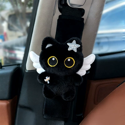 Ornaments Decorative Supplies Anti-Stranglehold — Sürətlər qutusu və əl tormozu başlıqları - angel-little-black-cat