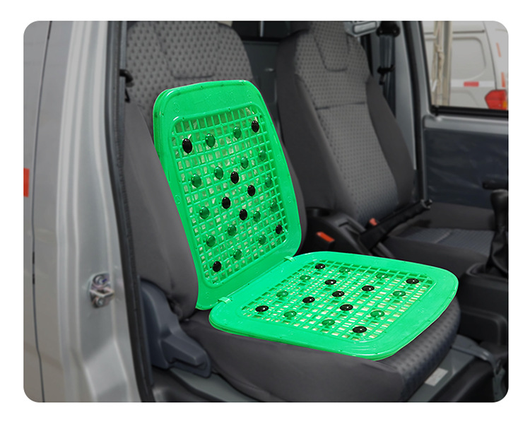 Car seat cushion, forklift seat cushion, truck seat cushion, double-layer plastic massage cushion, thickened insulated ventilated seat cushion