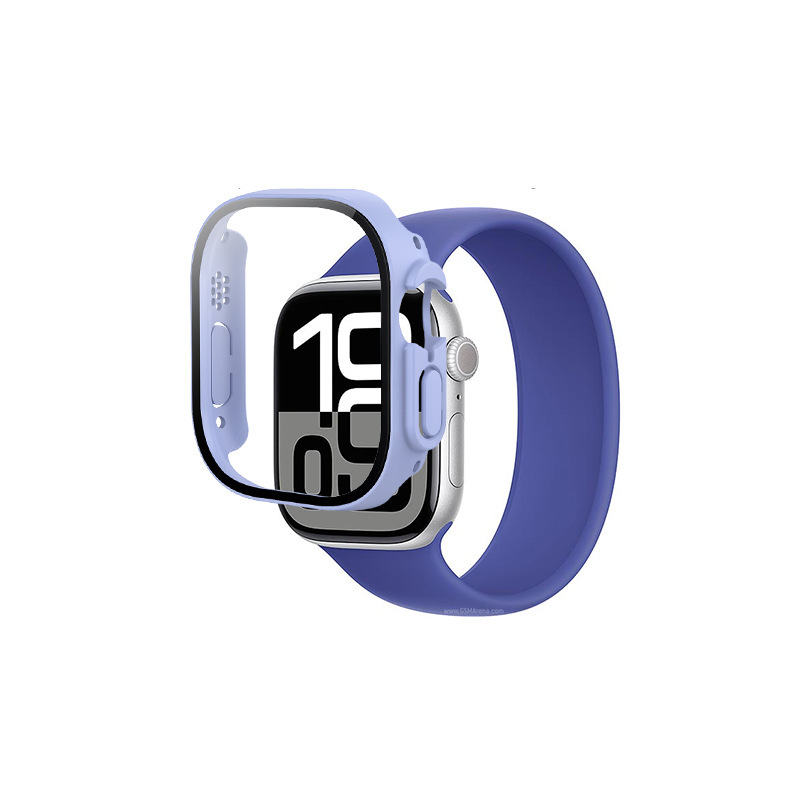 Aplicable para Apple WatchSeries 10 Watch Case PC + película de refuerzo película de cubierta integral película de cubierta