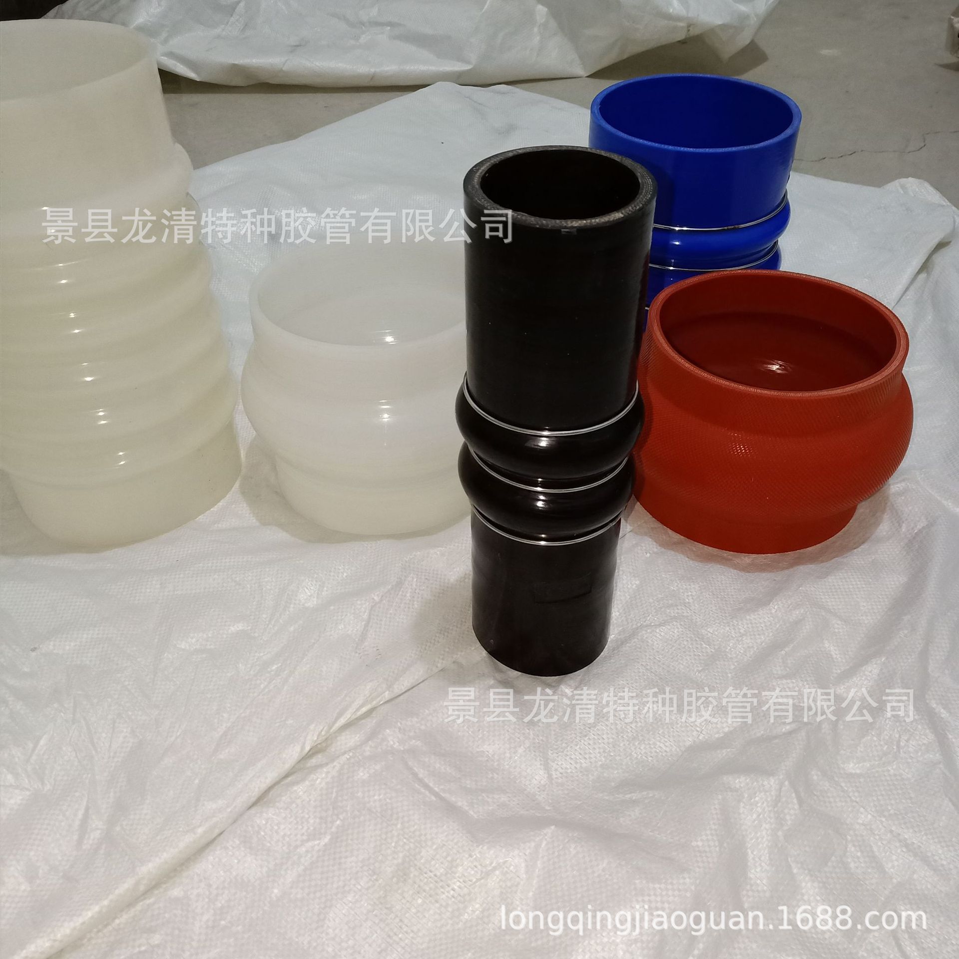 厂家供应硅胶软连接 灯笼式硅胶软连接件 大口径波纹硅胶软连接