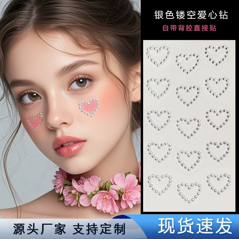 Новый ажурный пятиконечный звездный детский DIY творческий фотоальбом ручной книги шоу декоративные акриловые хрустальные алмазные наклейки