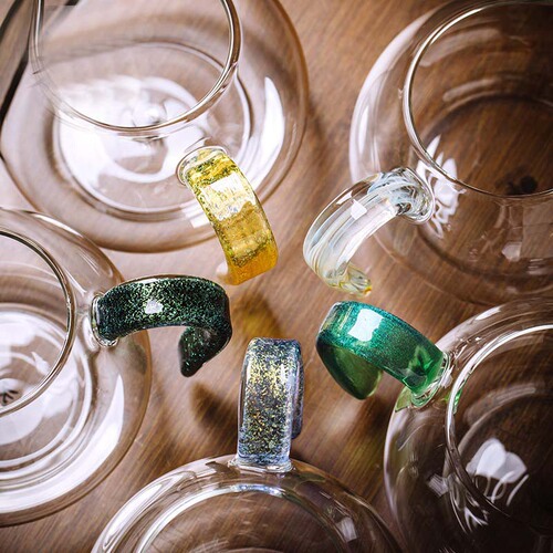 Taiwan Heqi glass fair cup male cup uniform cup glass tea sea cup tea cup crystal color indifferent