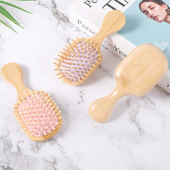 Cute mini air bag comb pink air cushion massage comb girls style small comb ins cartoon portable comb