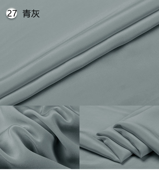 Solid color silk cloth