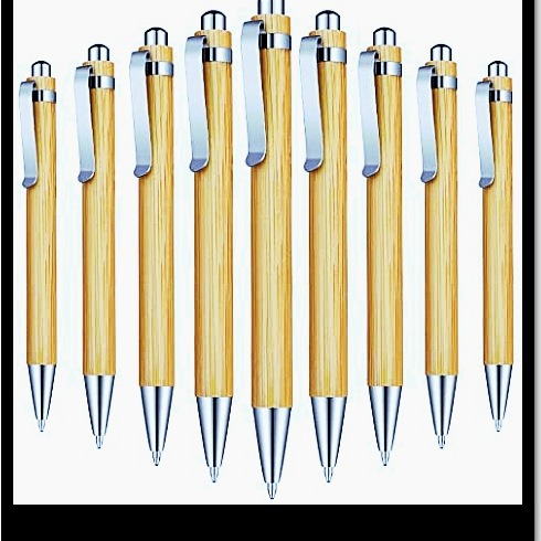 Bolígrafo de Madera Natural, Regalo para Estudiantes, Estilo Clásico, Artículos Vintage, Material de Nicho