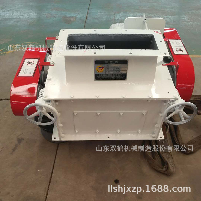 制造各种物料加工对辊破碎机 玉米小麦黄豆挤压对辊破碎机 家商用