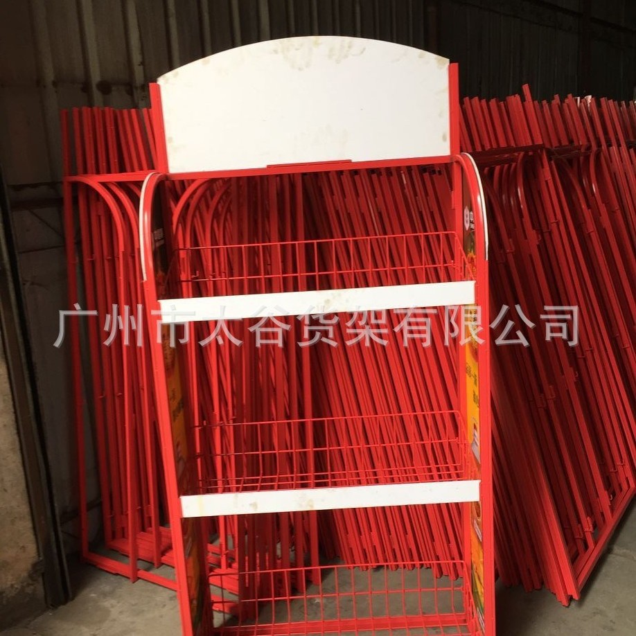 中储食用油展示架干果食品面条调味品货架铁制饮料机油润滑油展架