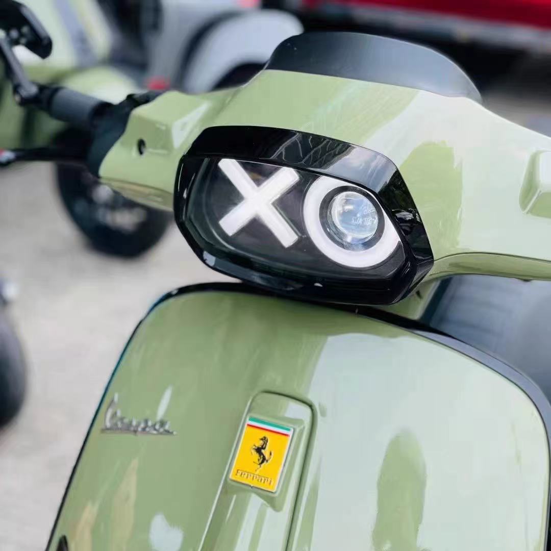 Suitable for Vespa150 Sprint Headlight Motorcycle Modification Xo Headlight Assembly Led Lens Light