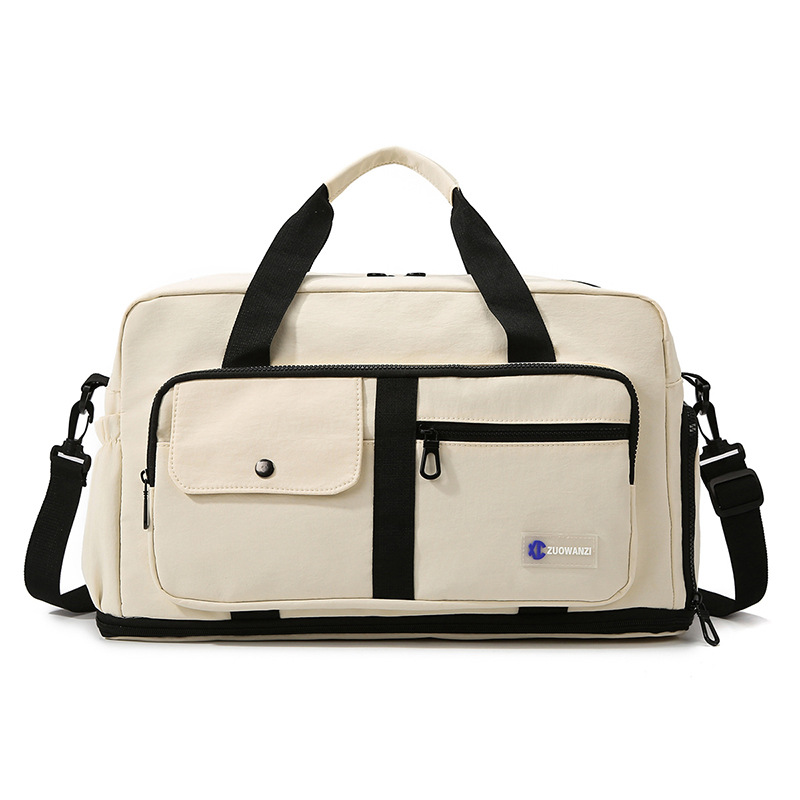 Nueva bolsa de viaje, moda, bolsa de ejercicios portátil de gran capacidad, bolsa deportiva de mujer, bolsa de almacenamiento, bolsa de viaje corto