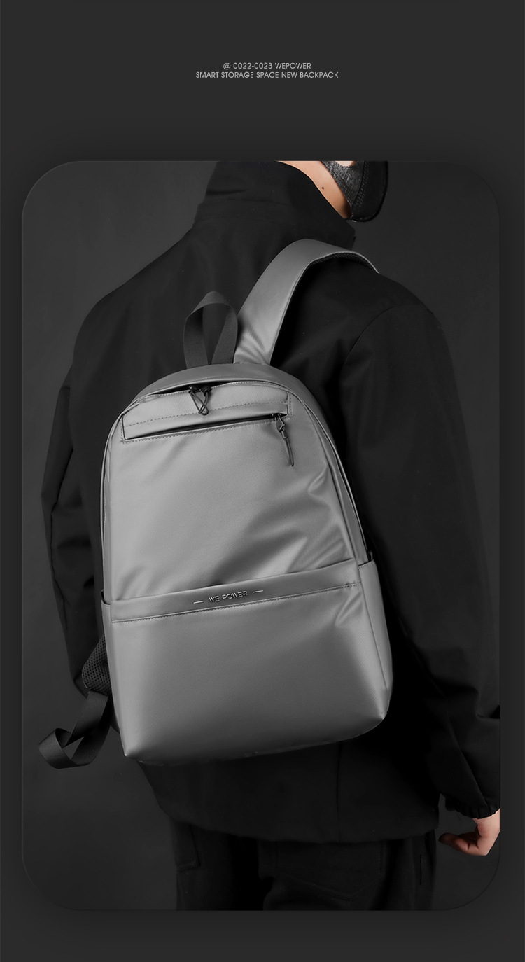 WEPOWER's new men's fashionable backpack, large-capacity business backpack, computer bag and student schoolbag undefined