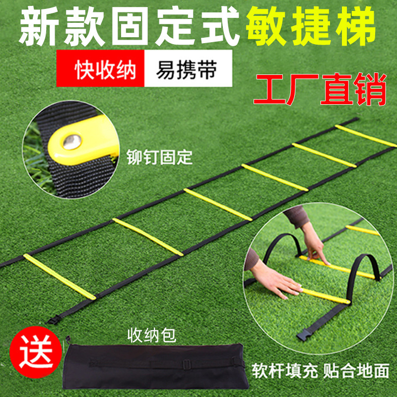 Agile Ladder Fixed Energy Ladder Jumping Lattice Ladder Rope Ladder Speed Ladder Football Step Training Basketball Speed Ladder