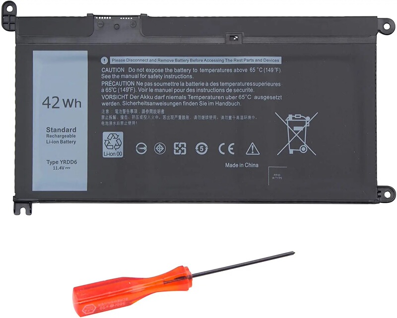 For dell Dell 5480 5482 5485 5584 5488 3501 YRDD6 laptop battery