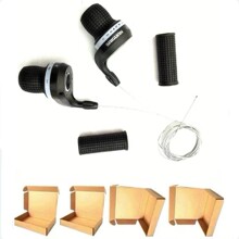 赛冠变速转把山地车配件变速器转把7级21速通用调速器