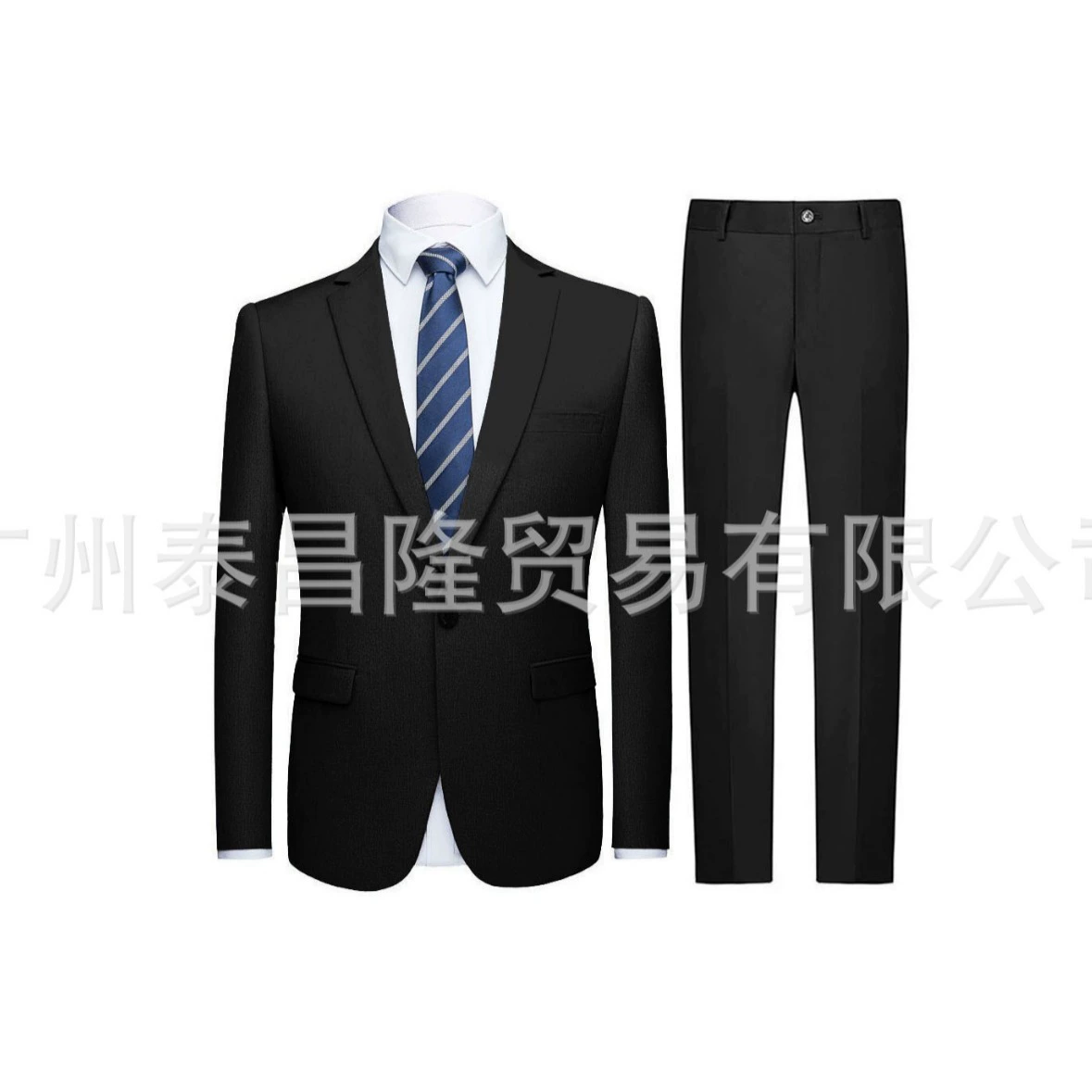 Европейская и американская мужская весенне-осенняя верхняя одежда, костюмы, повседневные костюмы, толстые версии, брюки больших размеров.