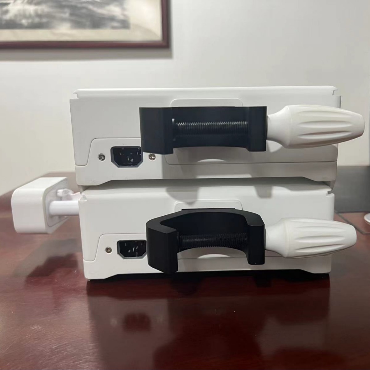 Bomba de infusión automática electrónica médica Bomba de inyección de desplazamiento positivo de líquido