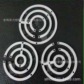 消毒水机用铂金钛电极 钌铱钛电极 铂金钛阳极 宝鸡双力恒钛出售