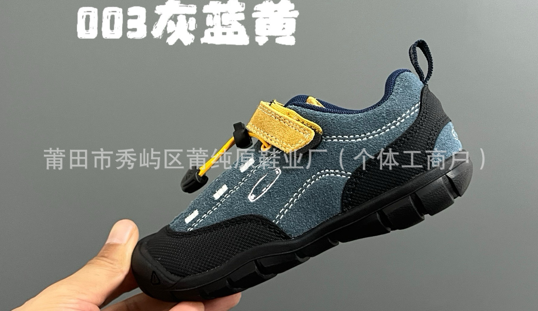 003 gray blue yellow / 24