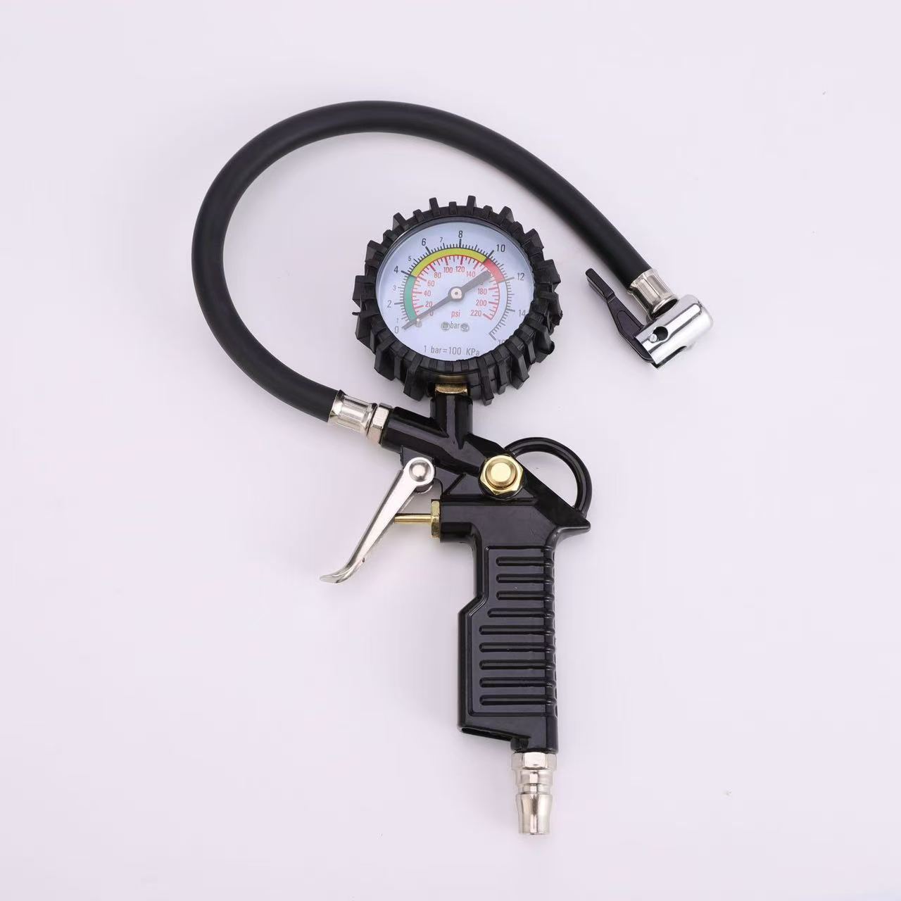 Cross-border exclusive supply for auto shops: tire pressure gauges, household motorcycle and car tire inflators, tire pressure guns, manufacturer wholesale