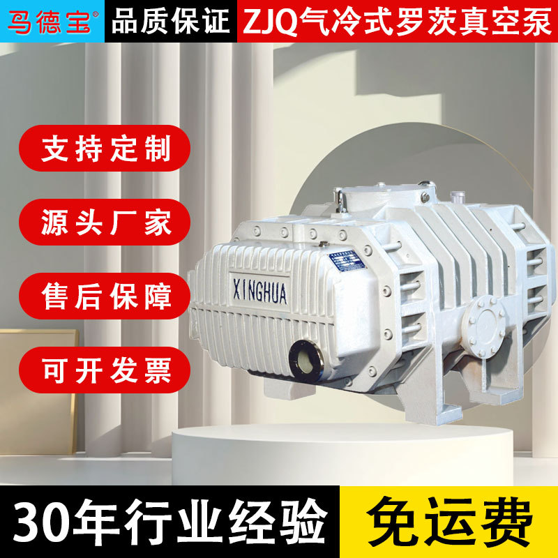ZJQ气冷式罗茨真空泵高压差无油蒸汽污染真空机机组高效稳定