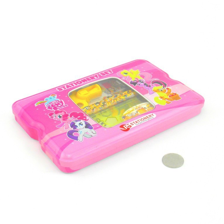 马口铁开窗文具盒 两片装礼品铁盒  文具用品铁盒生产厂家