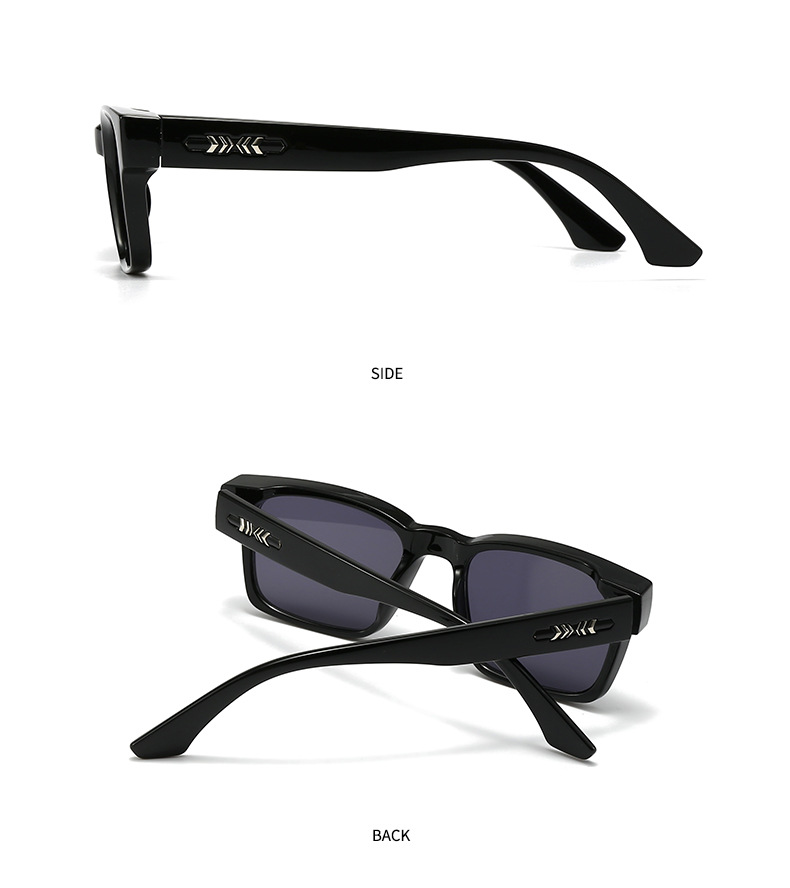 Square Sunglasses For Men Modern Vintage Unisex Eyewear Style_voghion.com