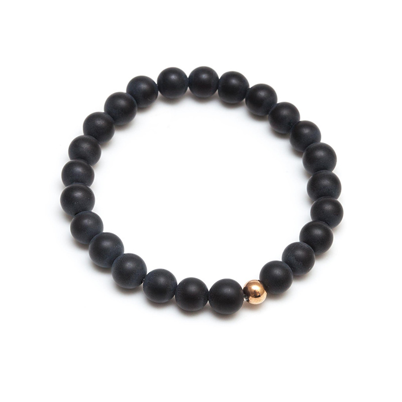 Mode Rond La Pierre Naturelle Perlé Bracelets display picture 18