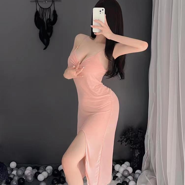 피부색 (롱스커트+T바지)