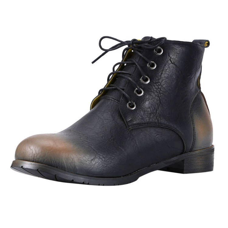 Осень 2022 Короткие сапоги на среднем каблуке, мужские Модные сапоги, пряжка на поясе, внешняя торговля, Amazon, большие размеры 40-48, мужская обувь