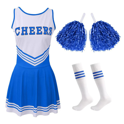 Cheerleading Performance Costume 2025 Football Babe Sexy One-Piece Cheerleading Dress