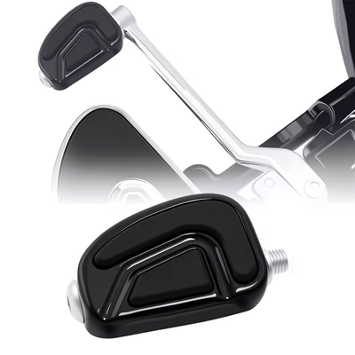 Motorcycle pedals — Pedal Brake Cover Gear Head - black-gear-lever-head
