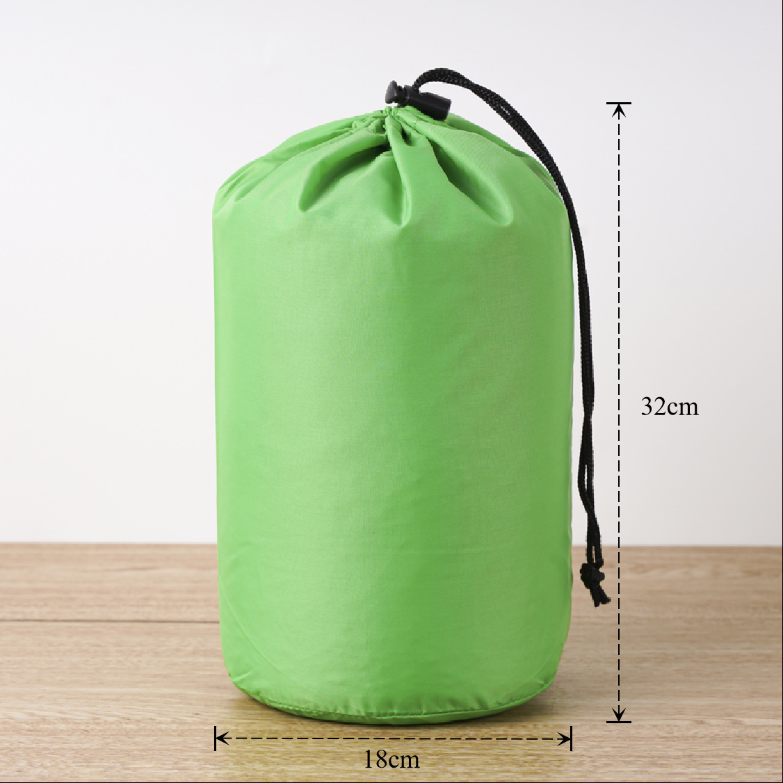 Bolsa de cuerda de nylon impermeable cilíndrica de plumón para ropa doméstica de poliéster bolsa de almacenamiento bolsa de embalaje bolsillo de paquete de contracción image 64