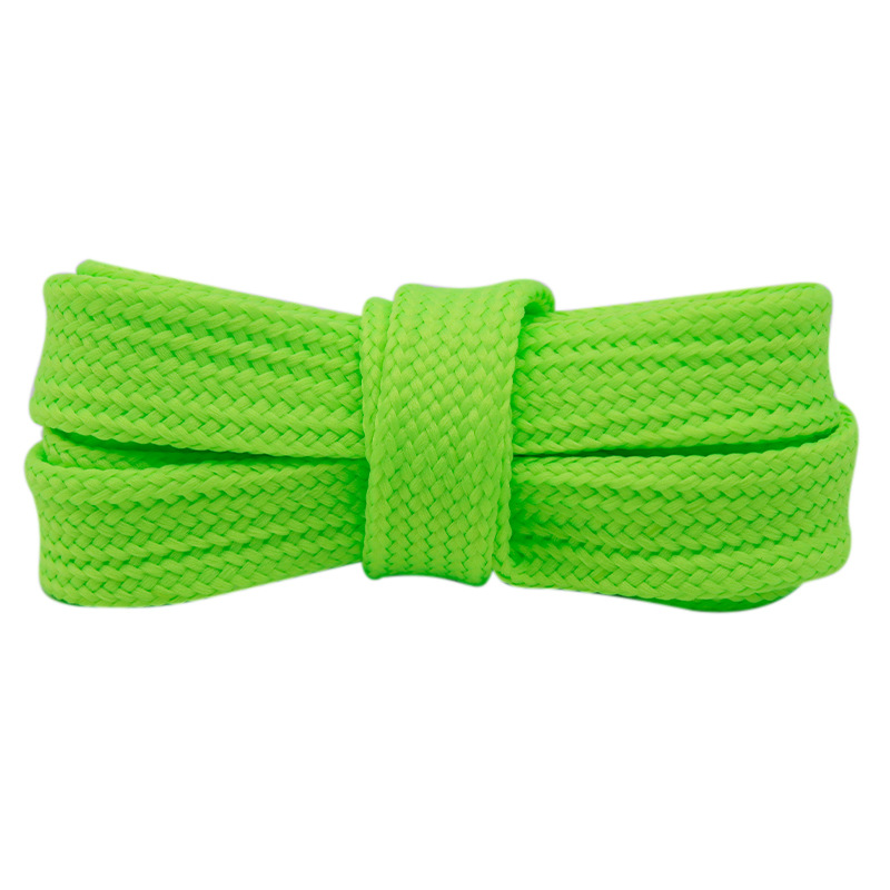 Coolo oro poliéster color sólido plana grasa zapatos ancho de banda 1,8 cm pantalones cuerda elástica banda suéter sombrero cuerda con accesorios