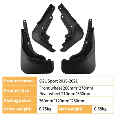 Suitable for Audi Q2L Mudguard