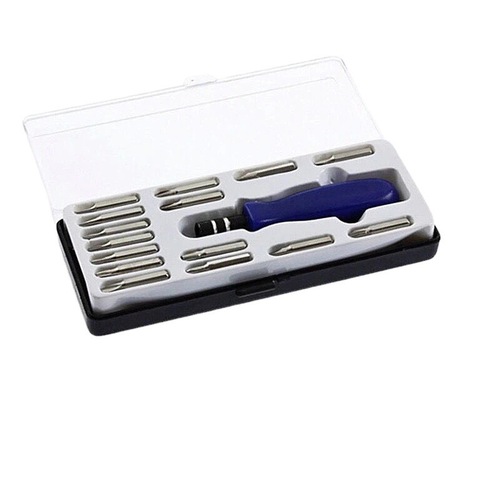 16-in-1 Multi-function Repair Tool Manual Screwdriver Multi-purpose Screwdriver Disassembly Maintenance Tool Set