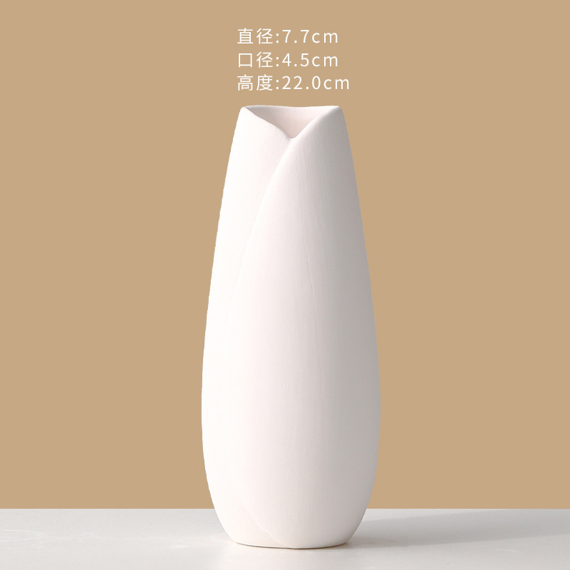 Jarrón de cerámica en blanco simple bricolaje blanco embrión bajo vidriado pintura de color sin yeso pintura de la mano de los niños de cerámica en blanco liso envío gratuito