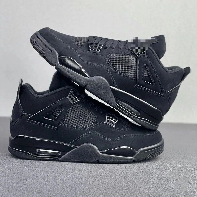 Casual Sports Shoes for Men and Women, Popular Basketball Shoes for Autumn and Winter, Versatile and Trendy, Couple Mid-Top Campus Black Cat Shoes