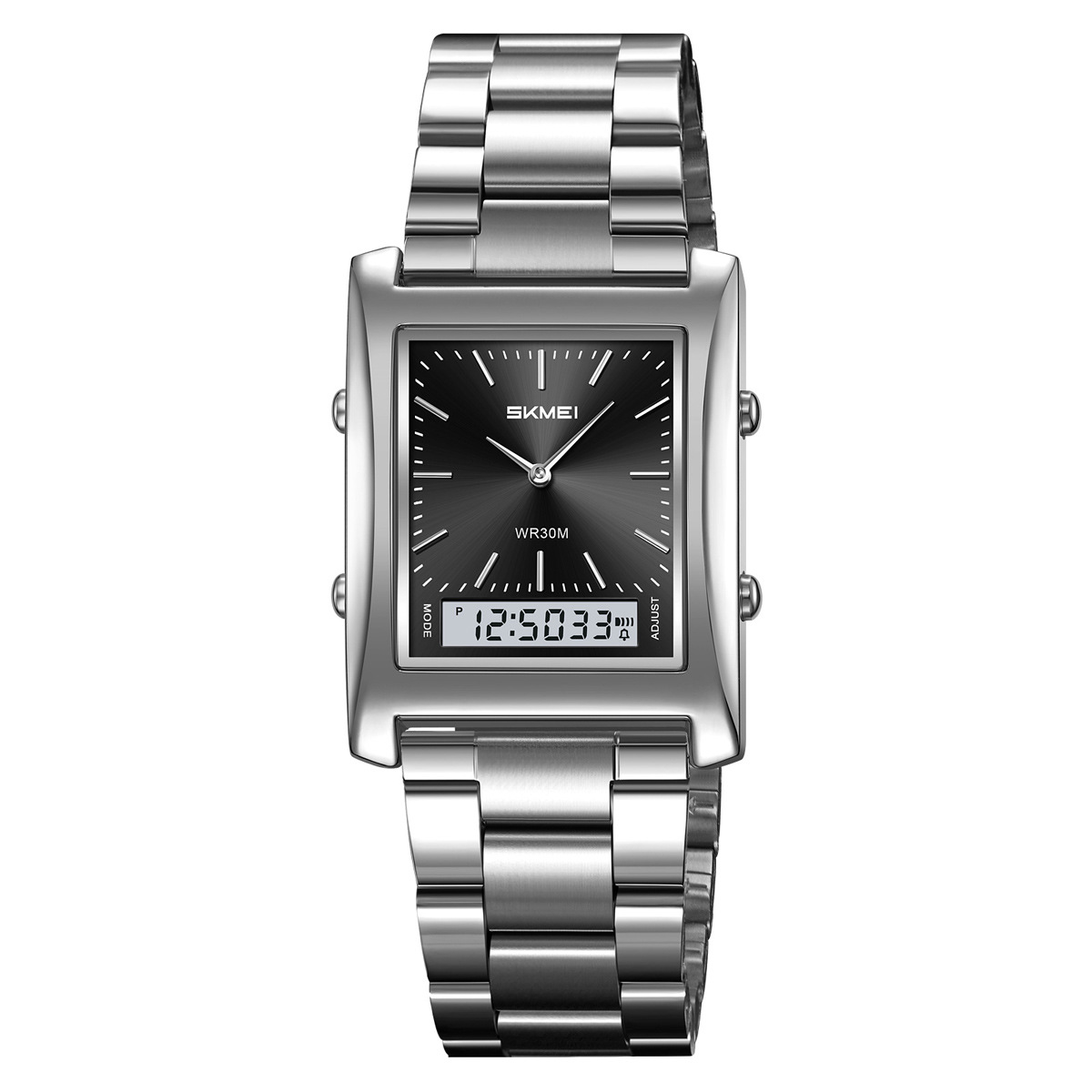 Momento cuadrado reloj de negocios de hombre multifuncional reloj impermeable comercio exterior al por mayor regalos personalizados fábrica de fuente