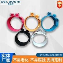 1新风PE管固定卡排卡  新风系统O型PE管道托辅材风机抱卡吊卡配件