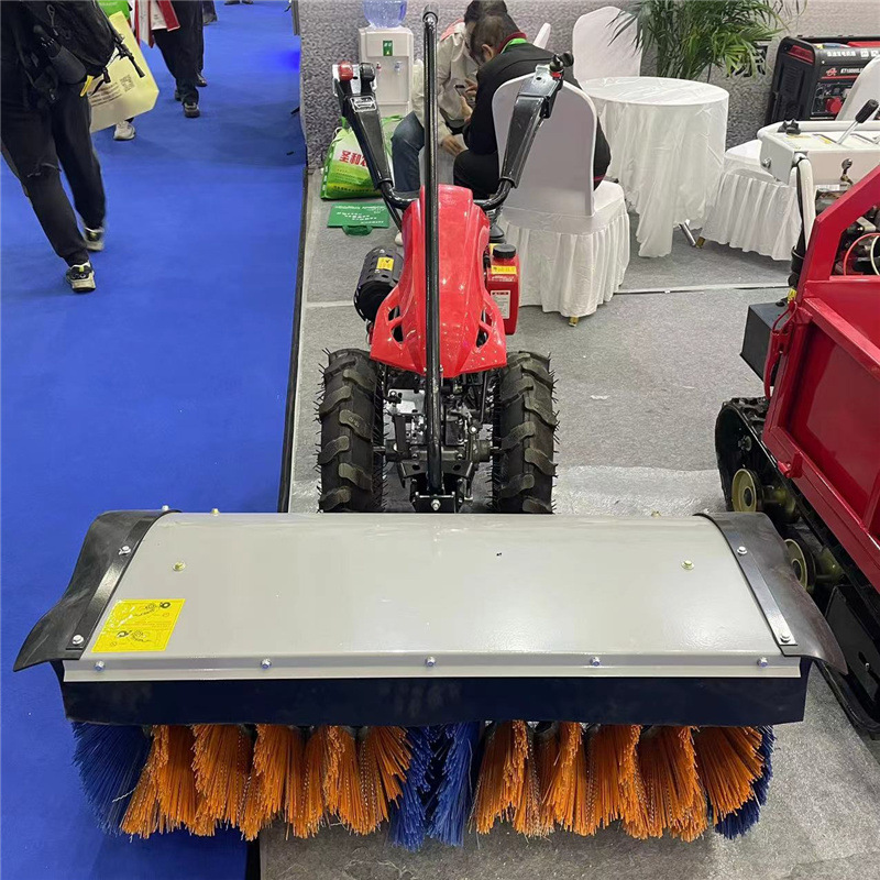 小型自走式除雪机汽油大马力扫雪车工业除尘环卫道路清雪机抛雪机