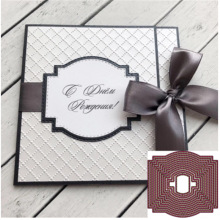 DIY蚀刻刀模 欧式切割碳钢刀模 多层框框金属压花刀模