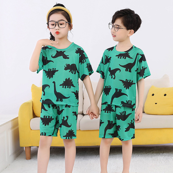 Summer silk shorts for men and women