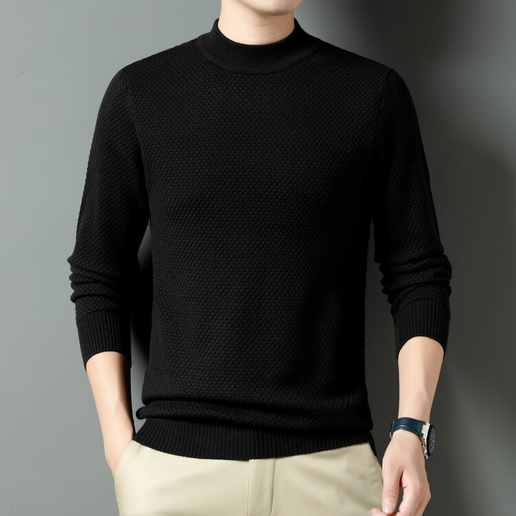 Con lana transfronteriza para hombres nuevos pullover casuales de moda caliente suéter de hombre