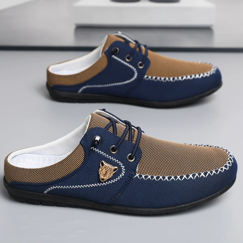 [Экологически чистый материал] Трансграничная популярная полускользящая мужская обувь большого размера, повседневная спортивная обувь, новые экспортные сандалии, Прямая доставка