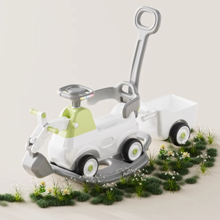 Children's Excavator Toy Car Can Sit on Boys and Girls Baby Excavator Sliding Twist Car Yo-Yo Car Engineering Vehicle