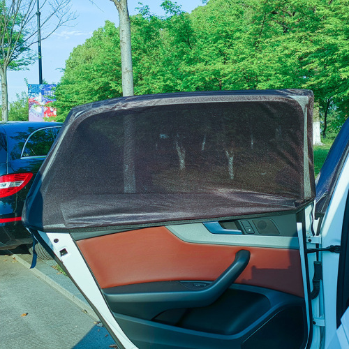 Car window curtains, automotive mesh screens, magnetic car mosquito nets, anti-insect netting, car window sunshades—protects against mosquitoes, offers UV protection, insulates against heat, and ensures ventilation.