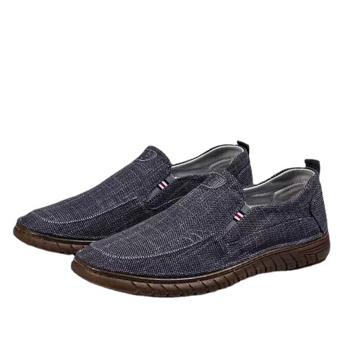 Old Beijing cloth shoes men's casual shoes soft sole beef tendon sole linen canvas shoes dad men's shoes breathable men's shoes