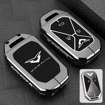 Plateau Version Car Bag Buckle — Static Rod/Key Bag - 23-kunlun-special-gun-black-single-shell