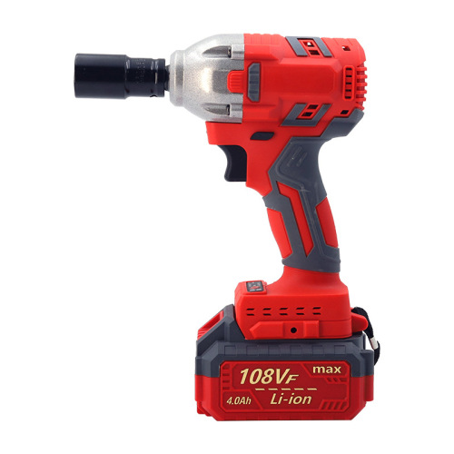 无刷锂电冲击电动扳手充电式大扭力冲击板手架子工业电动风炮钻