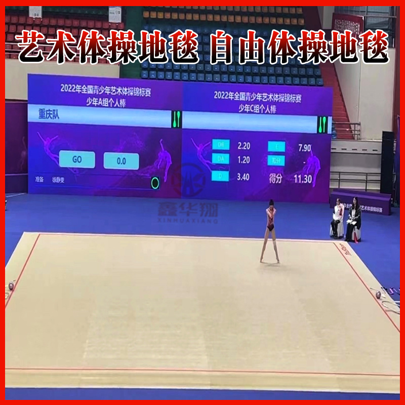 Art Gymnastics Cushion Bodybuilding Martial Arts Empty Skills Dance Stage Carpet Carpet Free Gymnastics Carpet 4